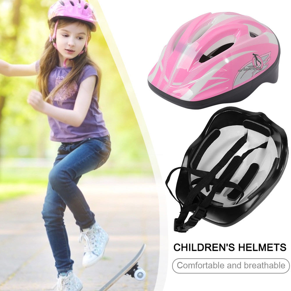 

Childrens Riding Helmet Comfortable Breathable Large Vent Holes Kids Safety Helmets Bicycle