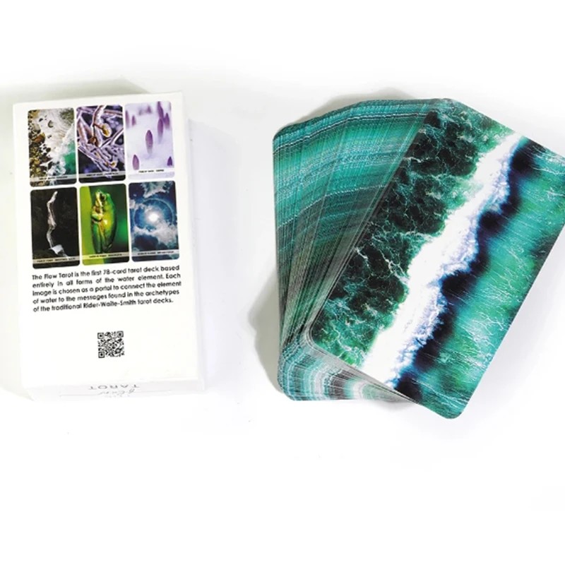 

78pcs Cards The Flow Tarot The Tarot Of The Water Element Deck Based Entirely In All Forms Of The