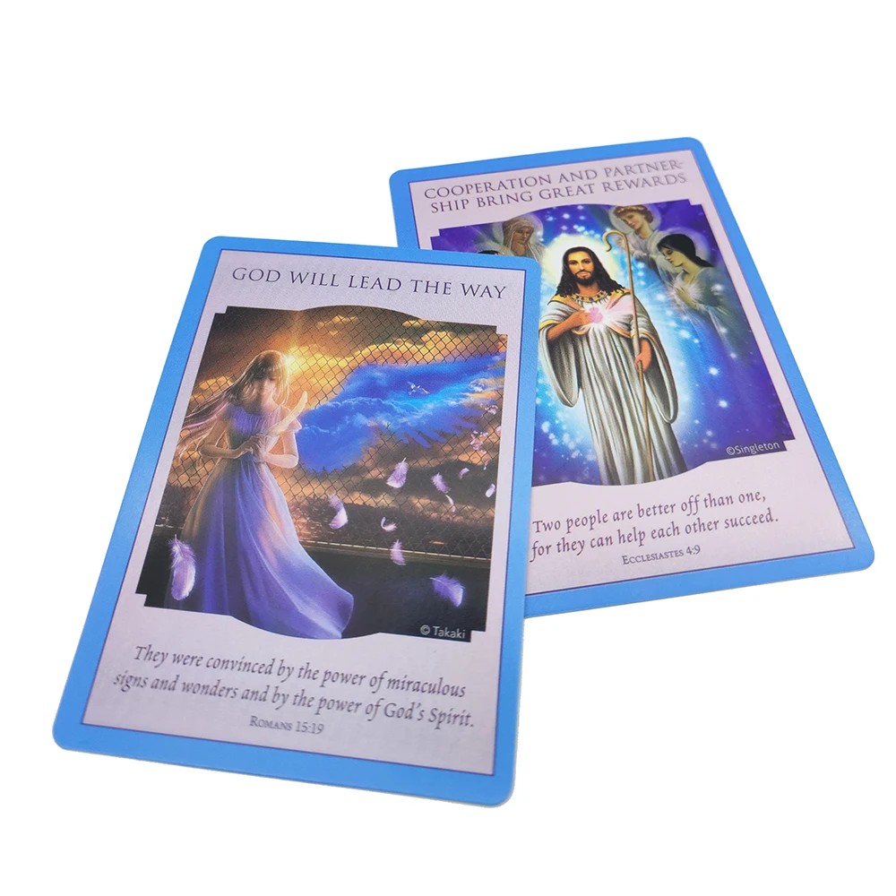 

1Pcs Deck Tarot 44 Cards Love Light Divine Guidance Oracle English Tarot Cards