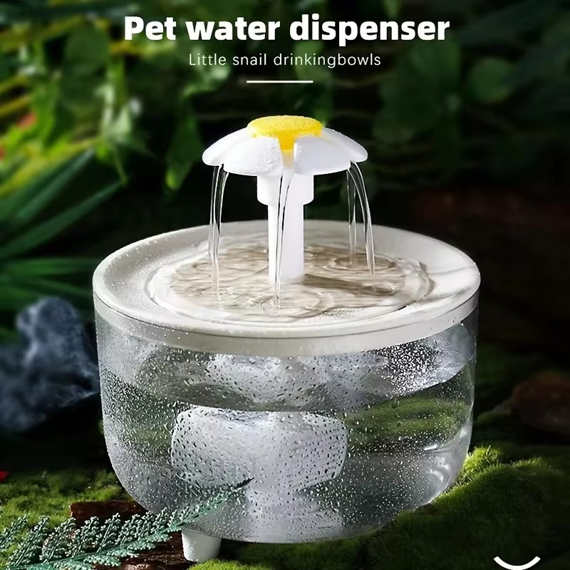 

Pet Water Fountain Automatic Cat Drink Bowl Filter 1200ml USB Electric Mute Pet Drinking Dispenser
