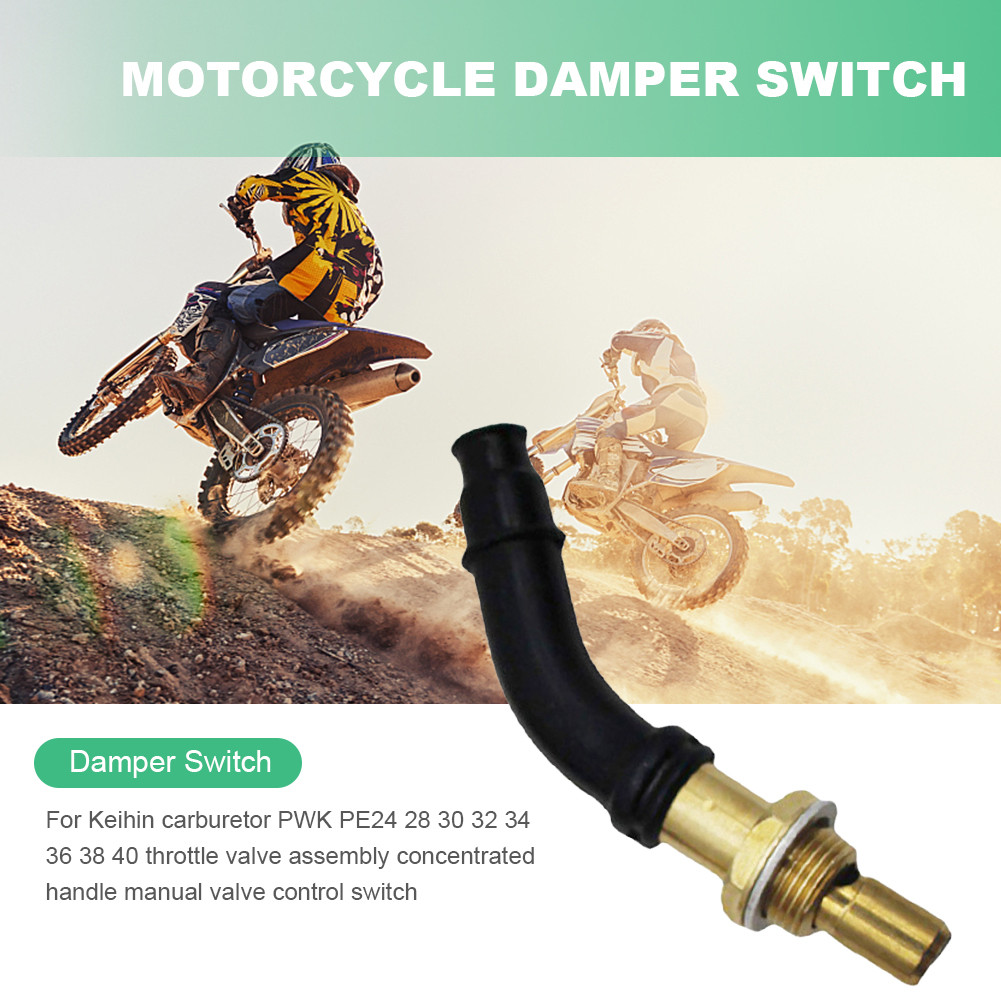 

FCR Cable Operated Choke Assembly 16019-MEB-671 Hot Start Plunger Kit for Keihin PWK 28 30 32 34