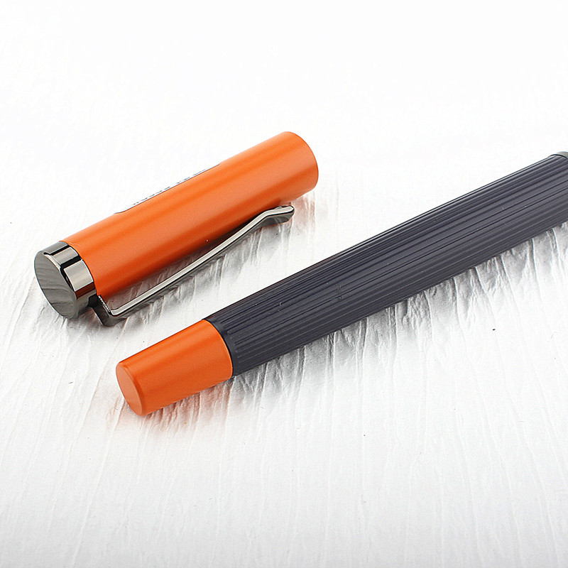 

Luxury Quality 5069 Metal Orange Colour Fountain Pen Financial Office Student School Stationery