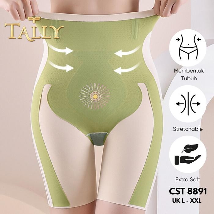 Tally Celana Korset Wanita Bahan Rajut Fit To L - Xxl Corset Elastis Lembut Dan Nyaman Pakaian Dalam