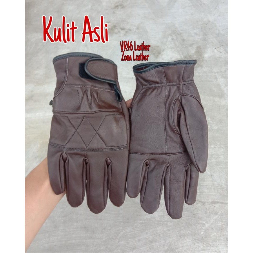 Sarung Tangan Kulit Pria / Sarung Tangan Motor Kulit
