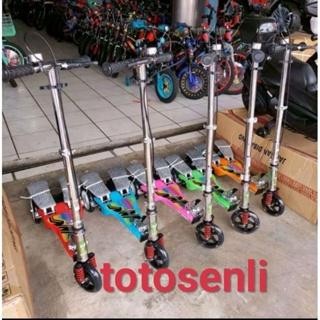 skuter injak dual pedal RMB happy new