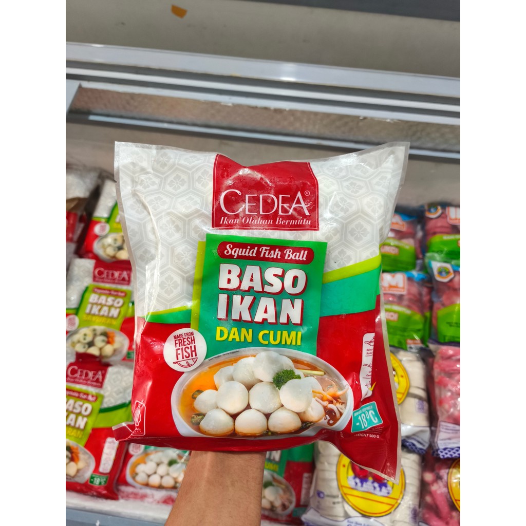 

CEDEA SQUID FISH BALL 500G