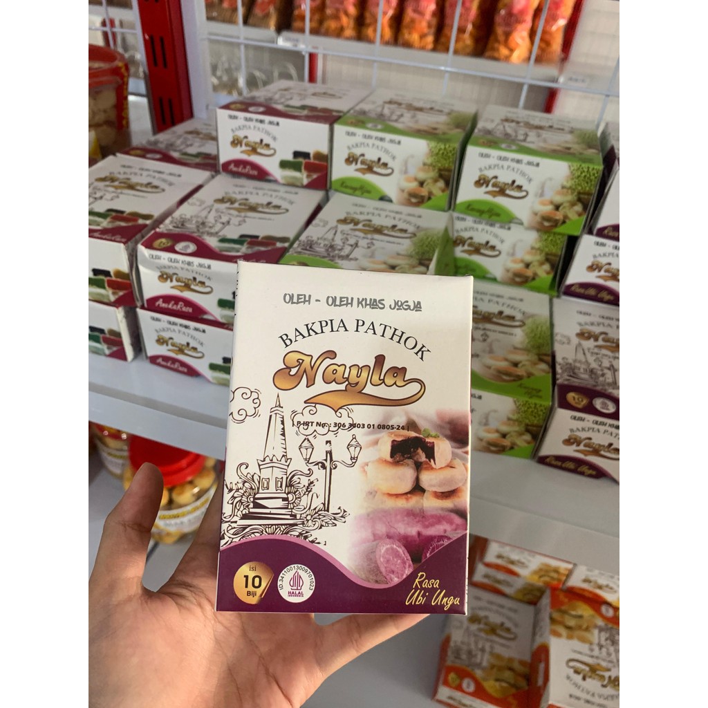 

NAYLA BAKPIA PATHOK RASA UBI UNGU ISI 10