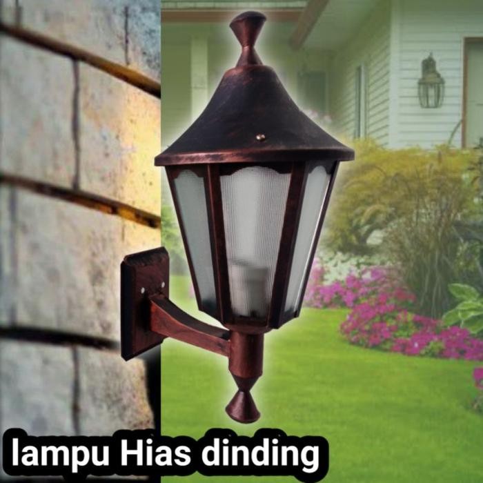 (Allthebest) lampu hias dinding Tempel minimalis lampu teras klasik