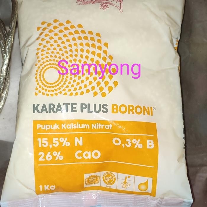 JTTOP" PUPUK MEROKE KARATE PLUS BORONI - PUPUK BORON KALSIUM NITRAT
