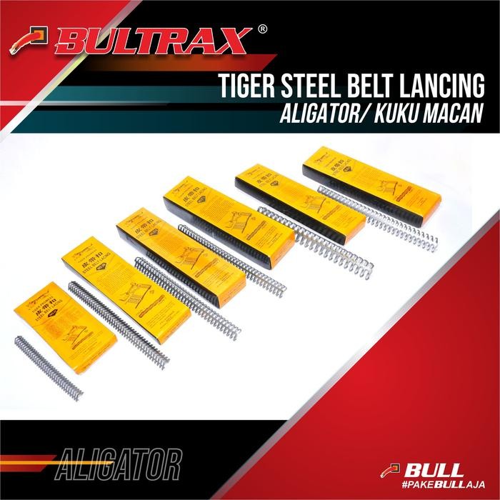 TIGER STEEL BELT LACING/ ALIGATOR/ KUKU MACAN NO. 15