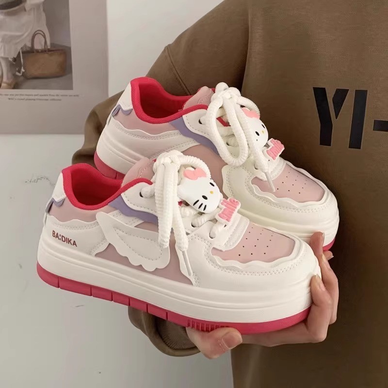 Women Sneakers Casual Walking Shoes Kawaii Canvas Fashion Versatile