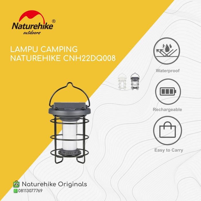 MURAH LAMPU / LENTERA LED GANTUNG TENDA CAMPING NATUREHIKE CNH22DQ008