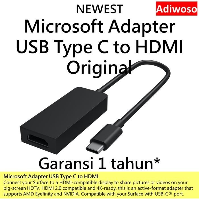 (Allthebest) Microsoft Surface USB Type C to HDMI connector.