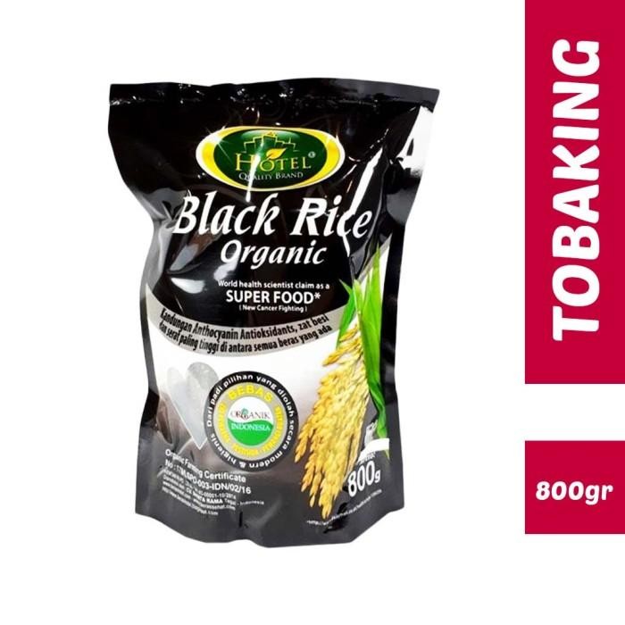 

(Allthebest) Beras HOTEL Hitam Organik 800gram Black Rice Organic