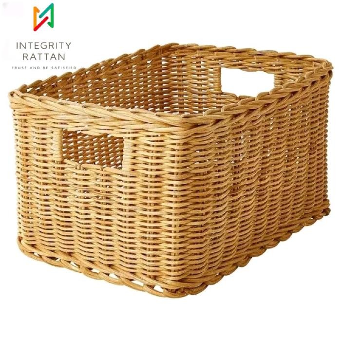 

NYBEBY26 KERANJANG BOX SERBAGUNA PENYIMPANAN ALAT TULIS BUKU ROTAN ALAMI ANTI RAYAP DAN ANTI JAMUR