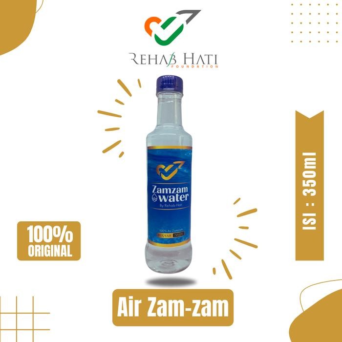 

Air Zam Zam (350Ml) - Air Mineral Alami Dari Tanah Suci - Water, Botol