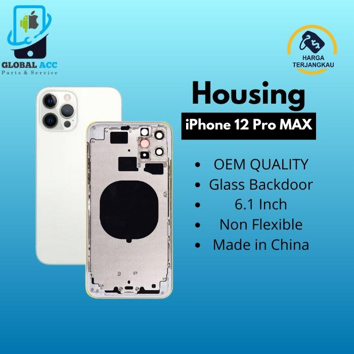 Housing / Casing / Backdoor Iphone 12 Pro Max Original 100%