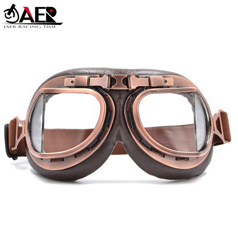 2023 WWII Vintage Motorcycle Gafas Motocross Aviator Goggles Scooter