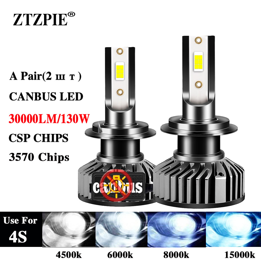 ZTZPIE 30000LM 4500K 6000K 8000K HB3 HB4 9005 9006 H1 H7 H4 H11 9012