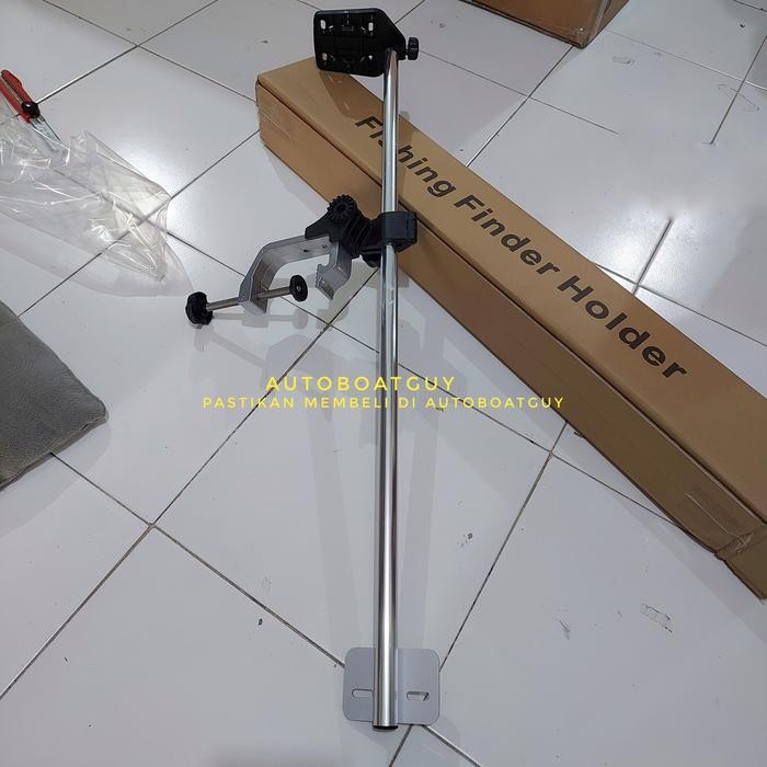 Universal Transducer Bracket Fisfinder Mount ( Dudukan Fishfinder / Sonar Portable ) Gratisongkir