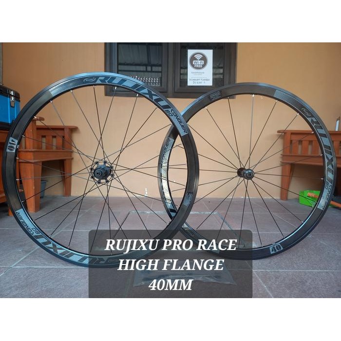Wheelset Roadbike Rujixu 40mm G3 Rim ke 700c
