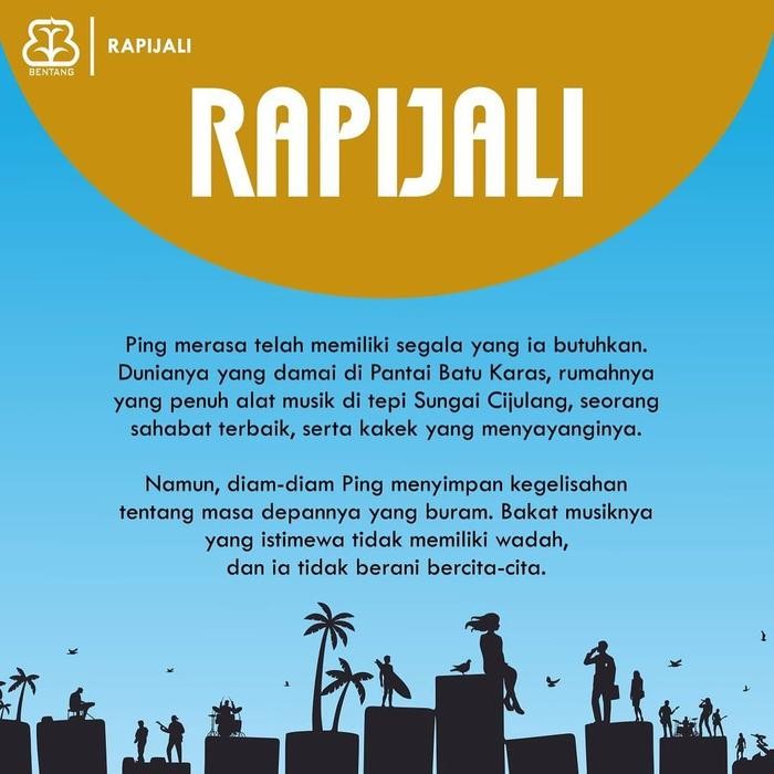 [Mizan] Buku Novel Rapijali Dee Lestari - Dee Lestari
