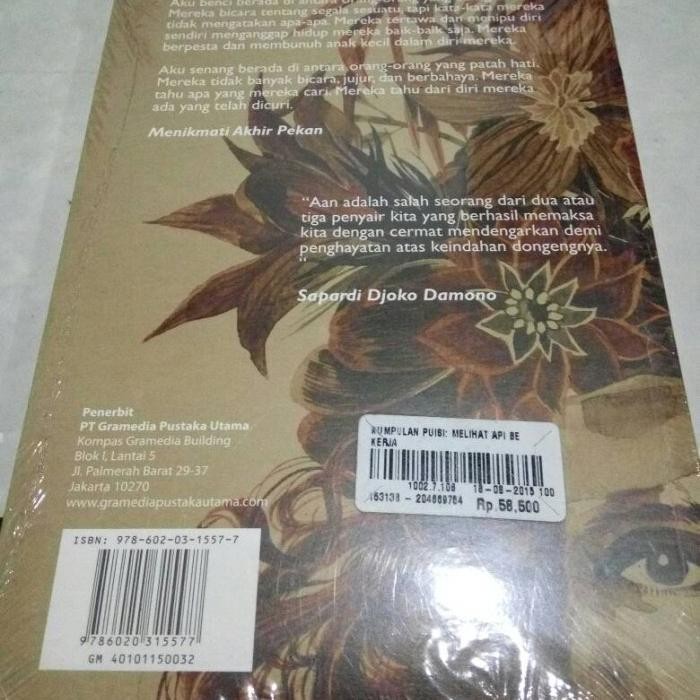 Kumpulan Puisi: Melihat Api Bekerja