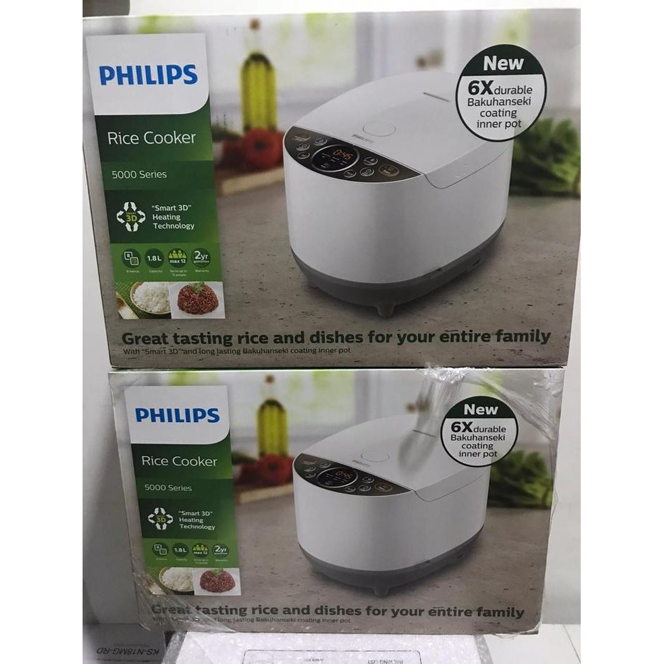PHILIPS RICE COOKER HD4515 DIGITAL 1.8L PENANAK NASI HD4515