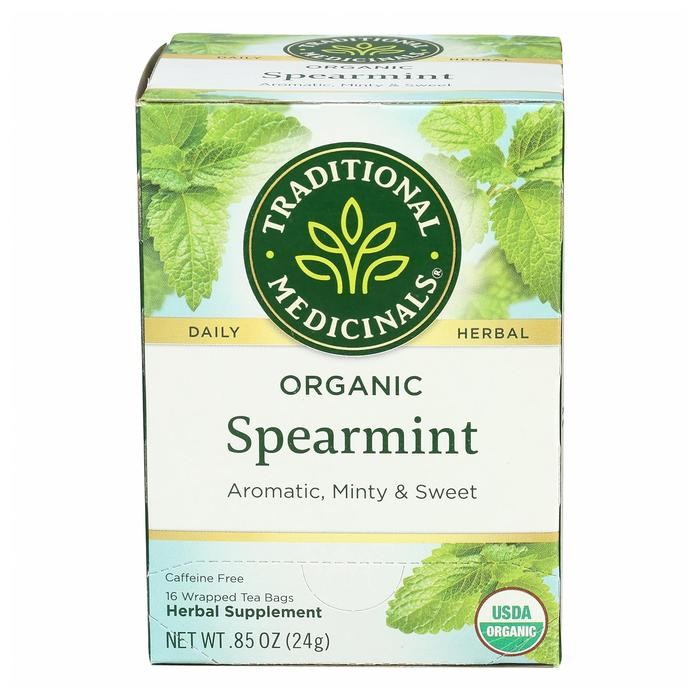 

Traditional Medicinals Organic Spearmint 16 Wrapped Tea Bags Terlaris