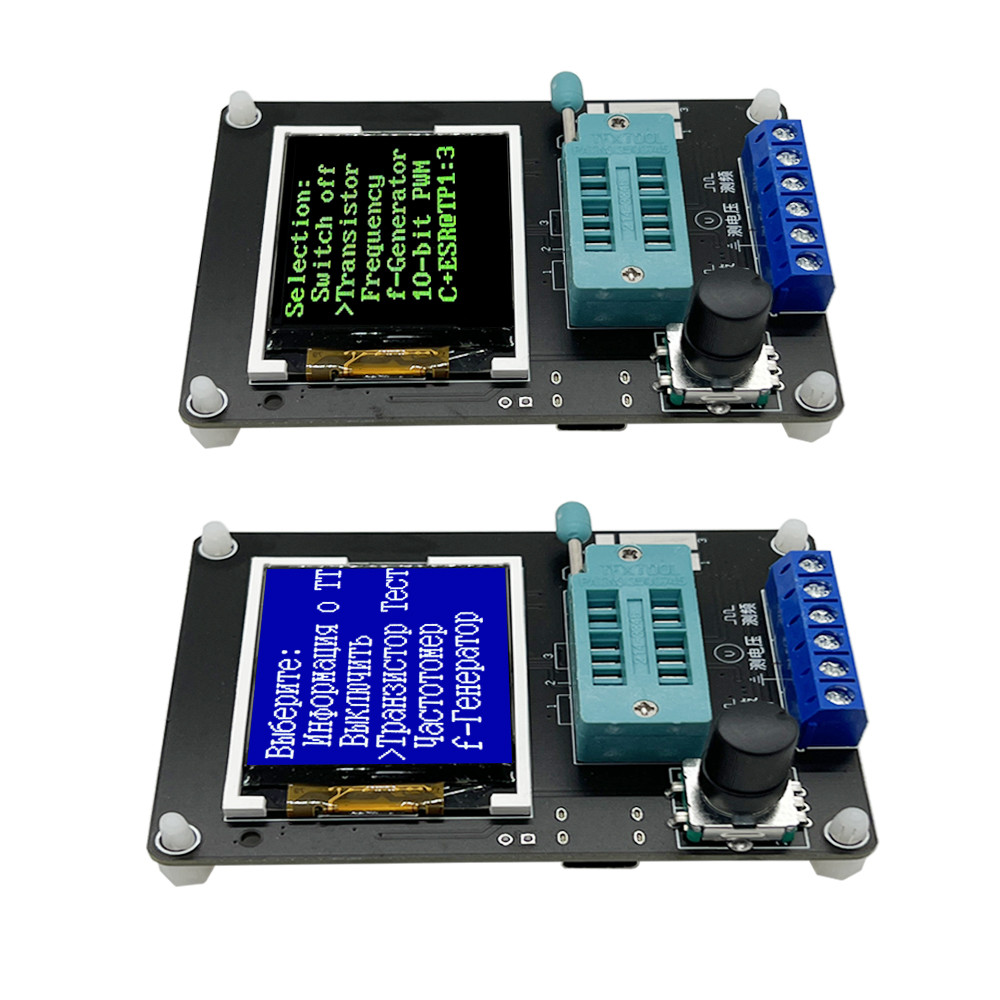 GM328A Transistor Diode LCD Tester LCR Capacitance ESR Voltage Frequency Meter PWM Square Wave Signa