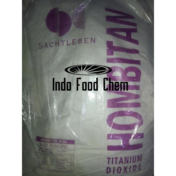 

Titanium Dioxide Hombitan/Pemutih Makanan Ex Finland Gratis Ongkir