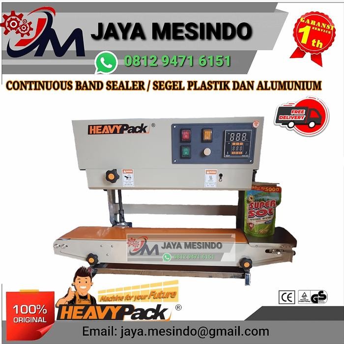 Promo Mesin Continuous Band Sealer Fr-800 P/V Heavypack