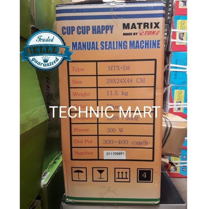New Mesin Cup Sealer Murah Matrix Mtx-D8 By Eton/Alat Pres Gelas
