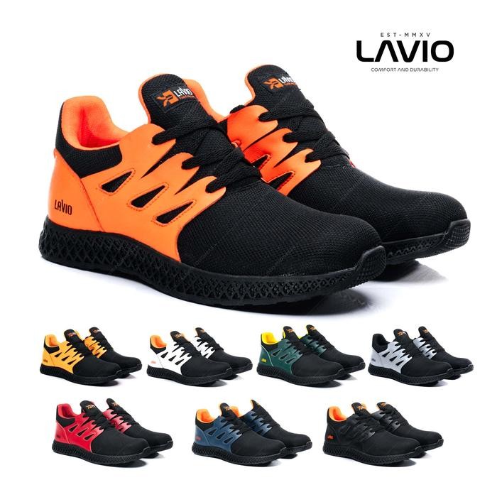 Sepatu Safety Shoes Sport Lavio Alden Ujung Besi Best Quality