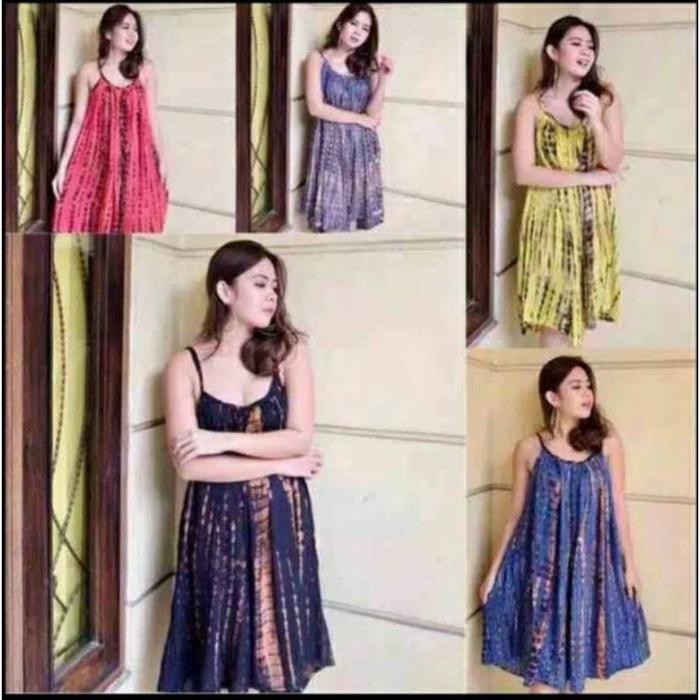 Promo Dress Lobek Pendek Bali / Daster Bali / Daster Pendek / Baju Tidur Terlaris