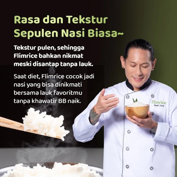 

BFIT - Flimrice Nasi Shirataki (Nasi Diet) - 1 kg - Nasi Instan Rendah Kalori Beras Porang