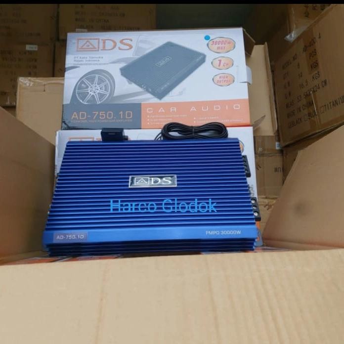 power monoblock ads ad-750.1d class d monoblock 1 channel 30000watt