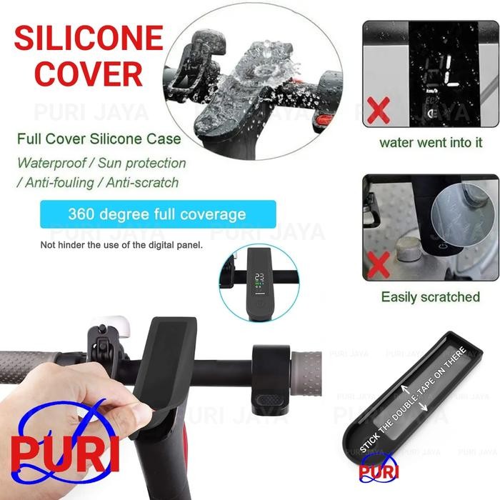 Parts M365 Pro 1S Skuter Dashboard Cover Roda Ban Karet Rem Baterai MI