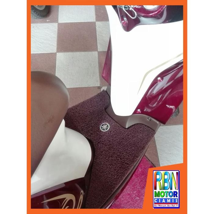 (Allthebest) Karpet Motor Fino Grande 125cc / Aksesoris Motor Mio Fino 125cc