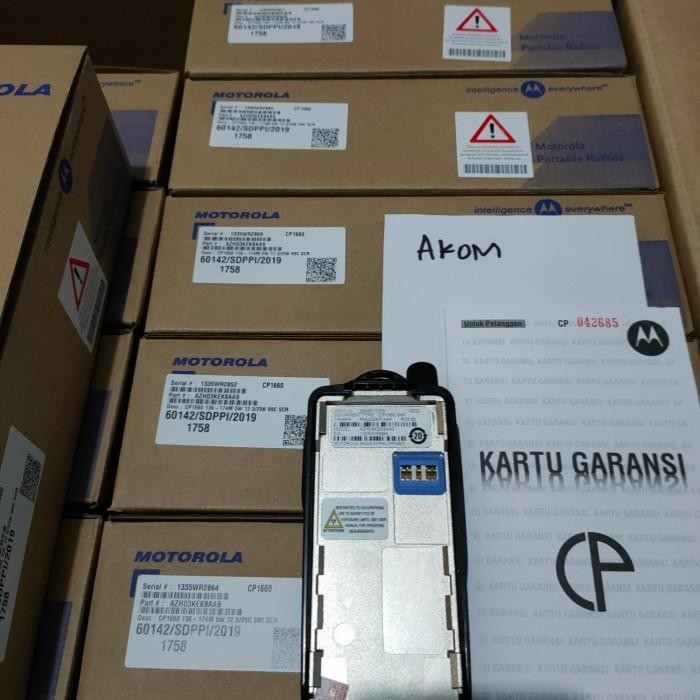 [Allthebest] HT MOTOROLA CP1660 VHF Original