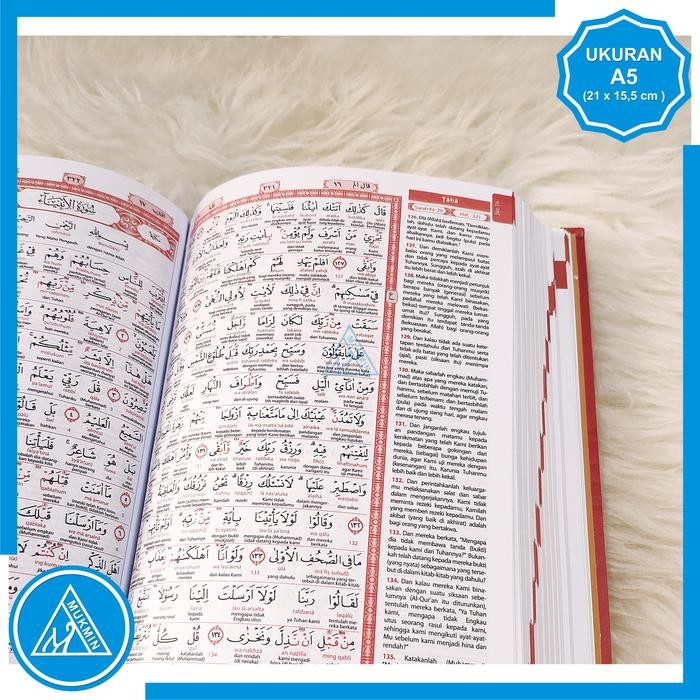 

Alquran al khobir terjemah transliterasi perkata dan waqaf ibtida size A5 Kertas HVS Bisa COD kertas