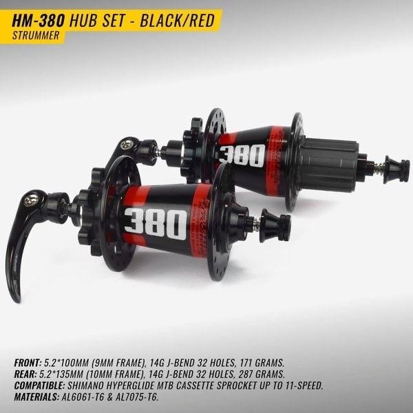 Paling Murah Hub Freehub Strummer Hm-380 4 In 1 32 Hole Jangkrik