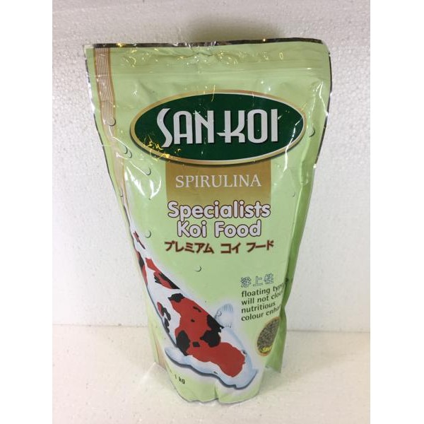 PAKAN IKAN SANKOI SPIRULINA 1KG