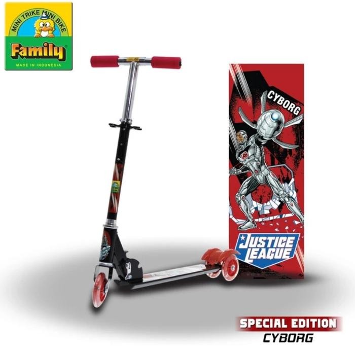 Skuter Anak Family SC 7805 Justice League Skuter Otoped murah