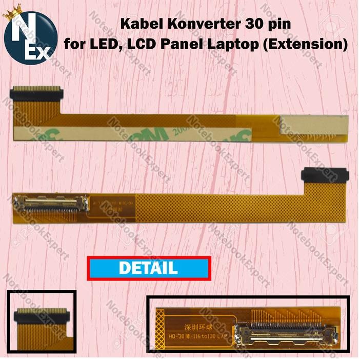 Kabel Converter Konverter 30 pin for LED, LCD Panel Laptop (Extension)