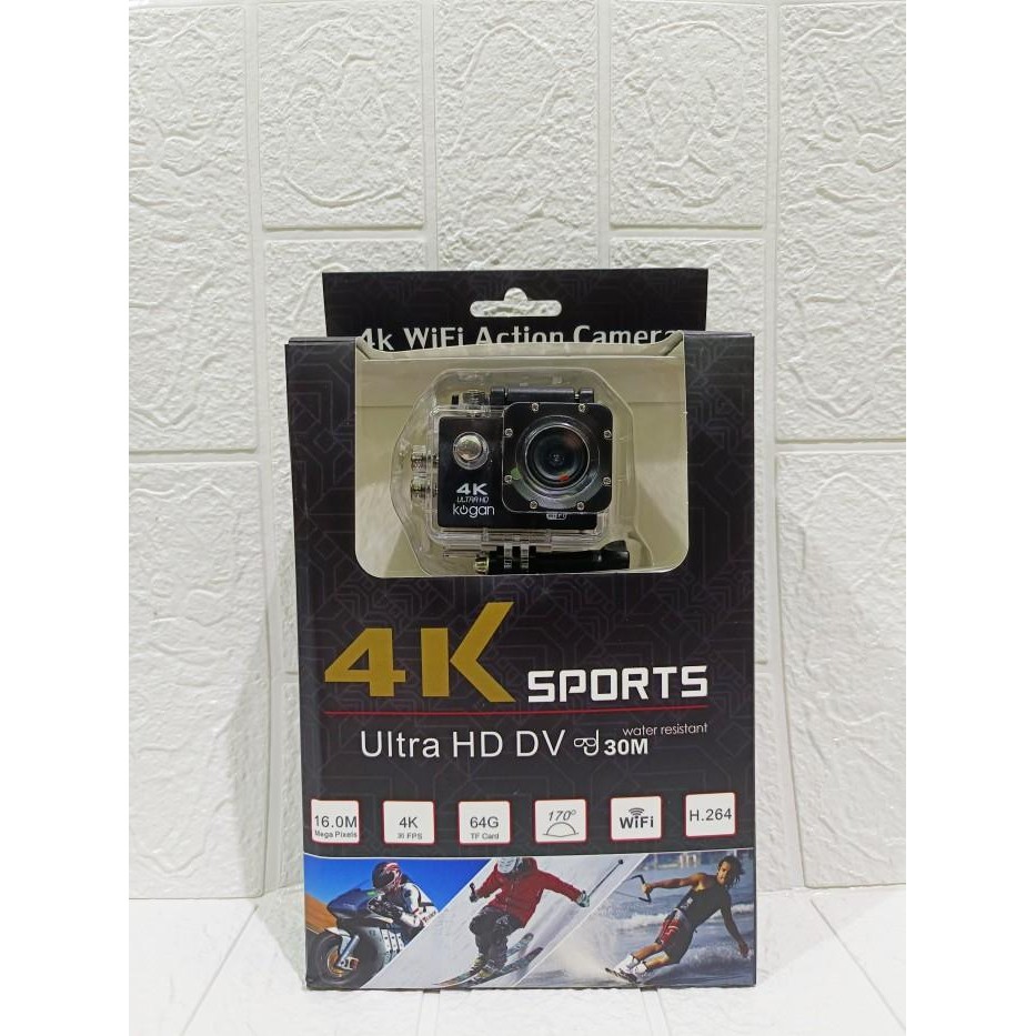 [Allthebest] SportCam Action Camera Kogan 4K WIFI Modif Mic External Motovlog Vlog