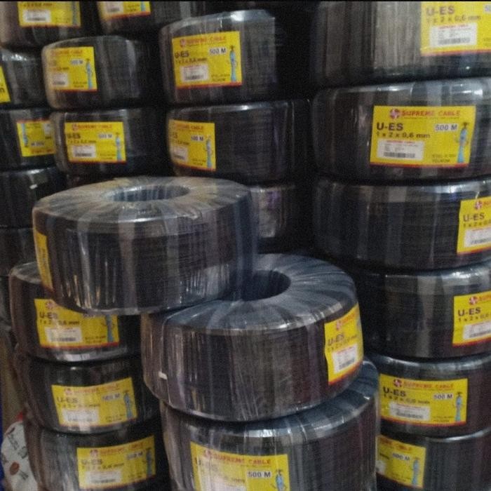 Menarik Kabel Telpon Outdoor Isi 2 Jalur (100 Meter)