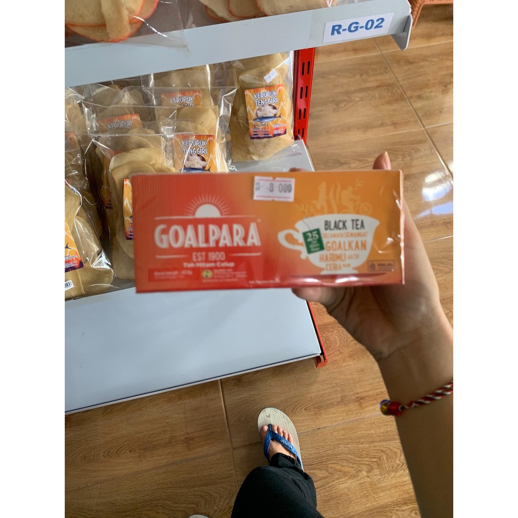 

GOALPARA TEH HITAM CELUP 50G
