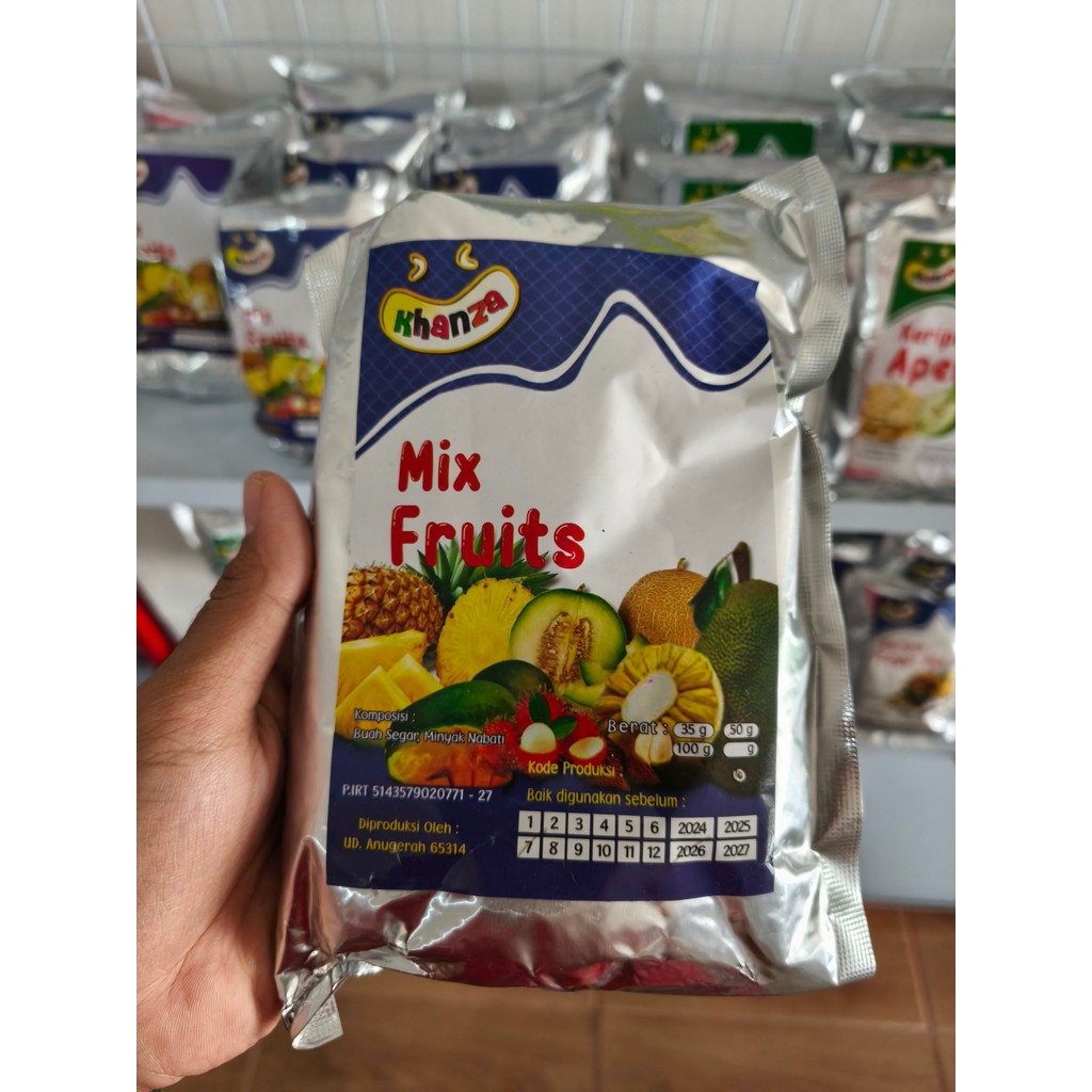 

KHANZA MIX FRUITS 50G