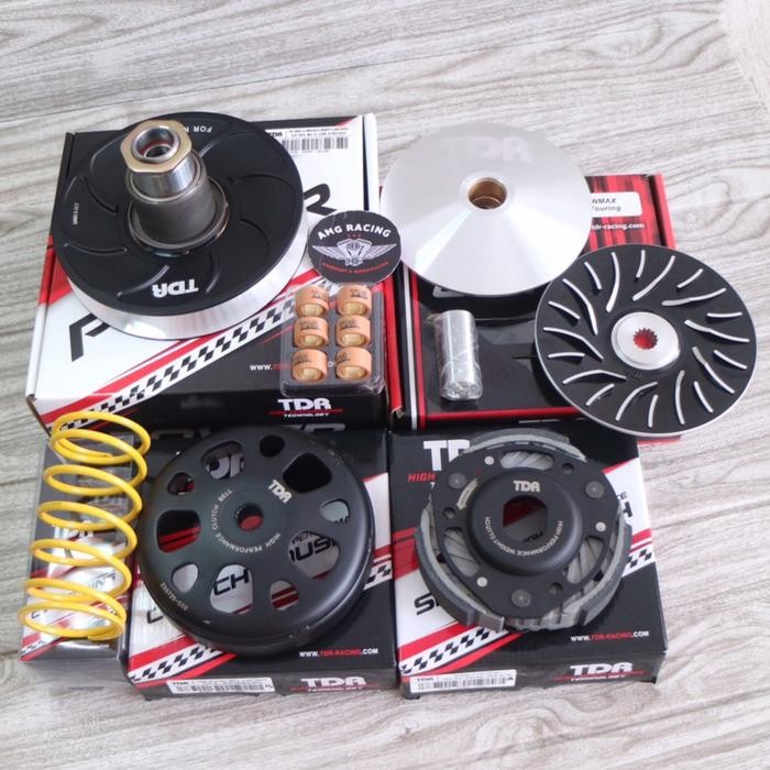 Paket Kirian Cvt Upgrade Nmax 2020-Nmax-Aerox Tdr Kampas Ganda-Pulley